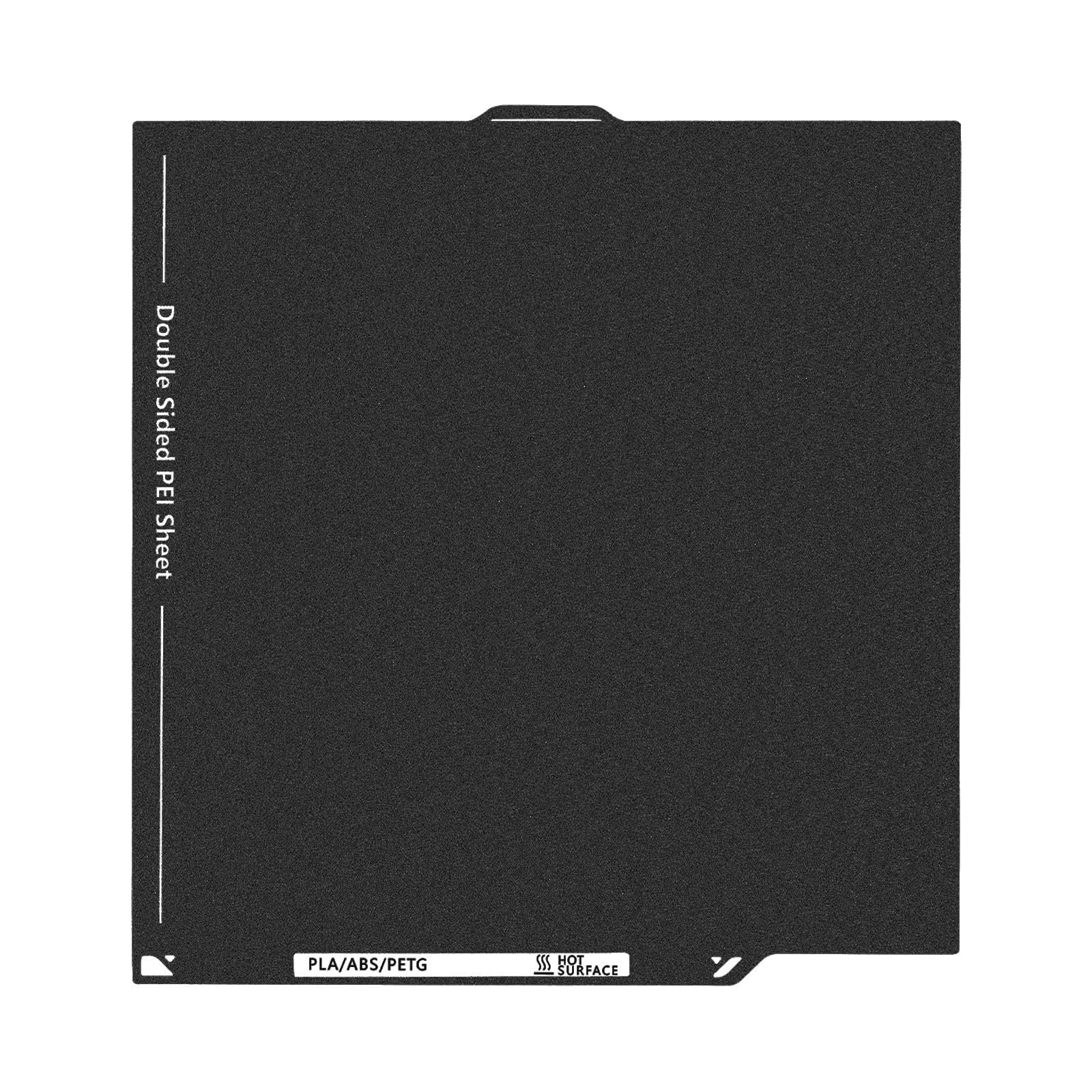 Upgraded Centauri Double Sided PEI Build Plate, drukarka 3D Black Textured PEI Platforma do Centauri/Centauri Carbon 260 x 271 mm