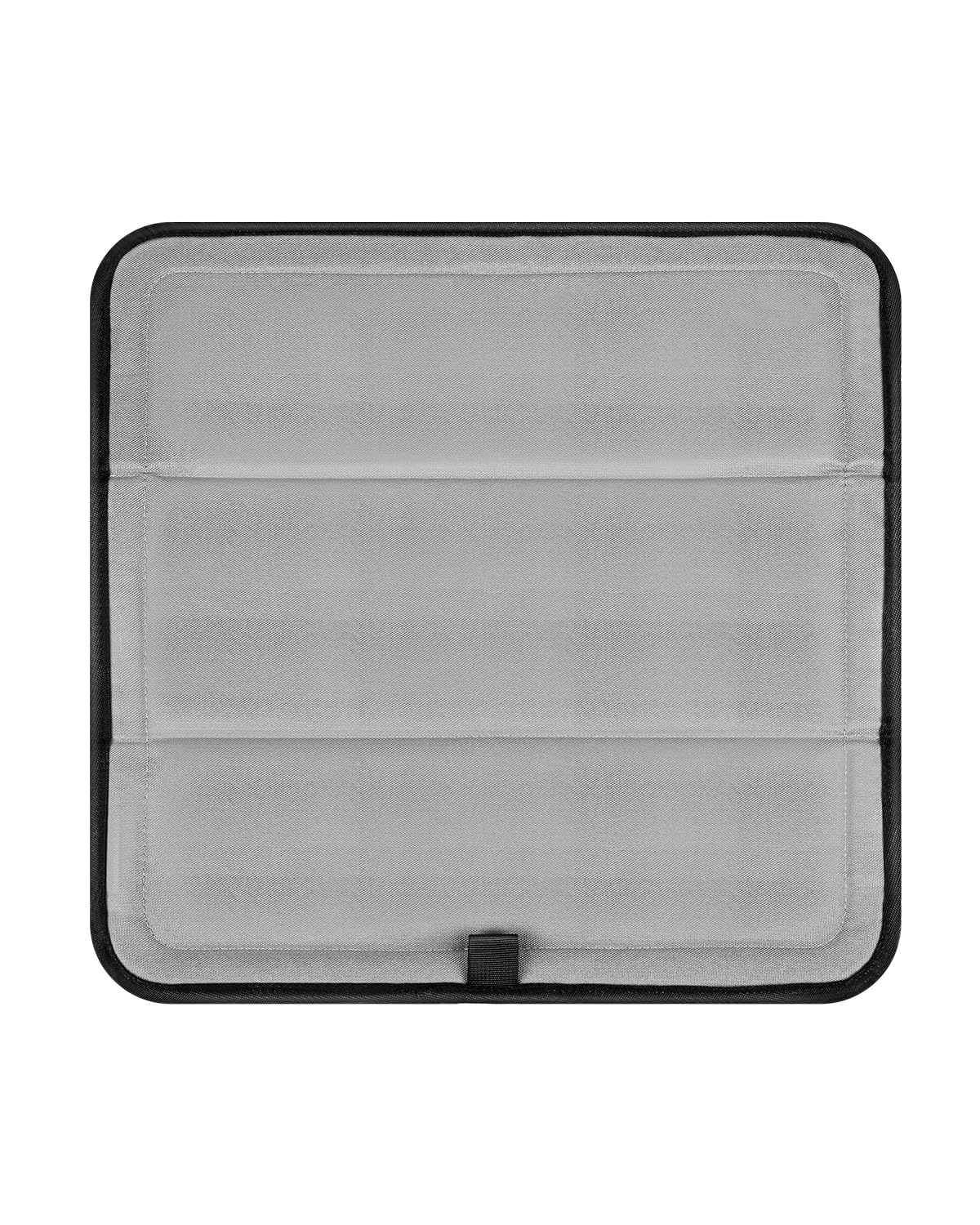 Couvercle de toit solaire isolant magnétique pour ventilateur MaxxAir, Housse de noircissement et de ventilation pliable en tissu Oxford 600D, 42 x 42 cm (gris clair)