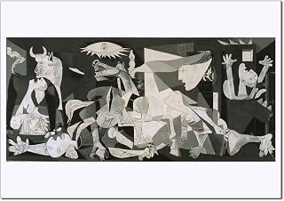 Guernica Print of Painting Famouse Artwork by Pablo Picasso Powerfull Anti war fine Art Decoration Cubism surrealism 24x36