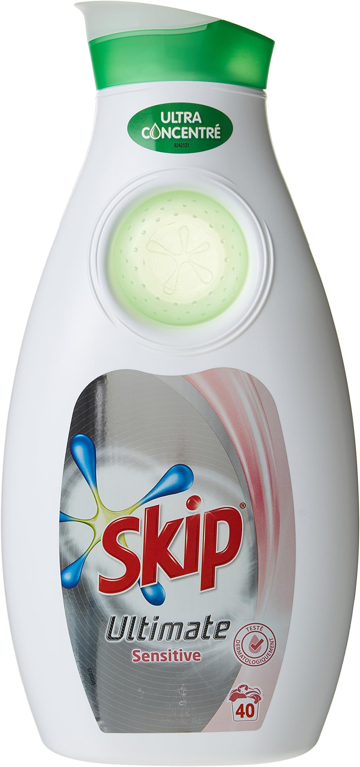 Skip Concentrated Laundry Liquid Detergent Ultimate Sensitive Skin 40 Washes 1.4 L – Pack of 2