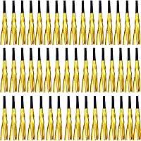 Vista 12 de 48 sopladores de fiesta, fabricantes de ruido de Nochevieja, para regalos de fiesta, baby shower, cumpleaños de niños, fiesta de Año Nuevo Oro Blanco