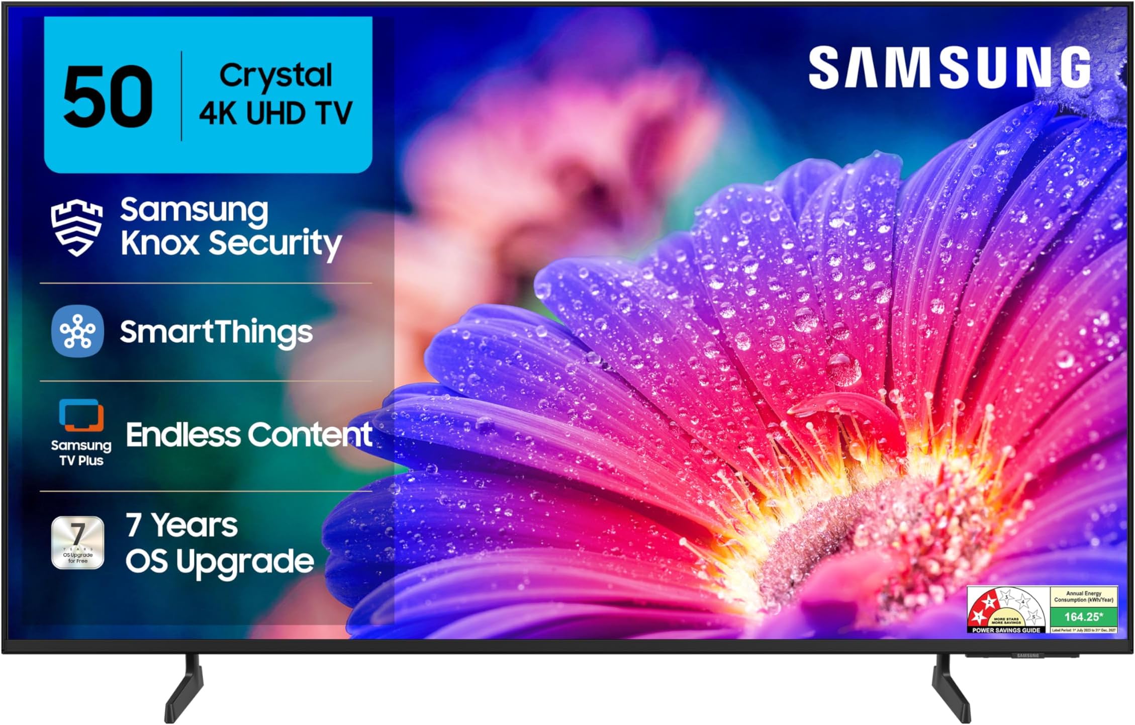 Samsung 125 cm (50 inches) Crystal 4K Vista Ultra HD Smart LED TV UA50UE81AFULXL