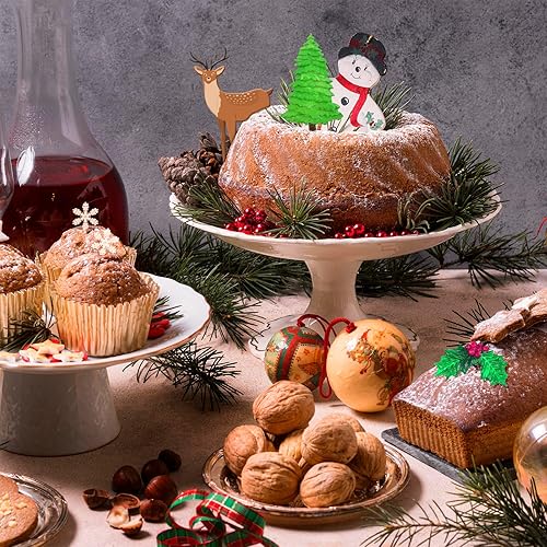 Miniatura 2 de Moldes de fondant de Navidad, moldes de silicona para caramelos, árbol de Navidad 3D, muñeco de nieve, reno, Papá Noel, copo de nieve, hojas de