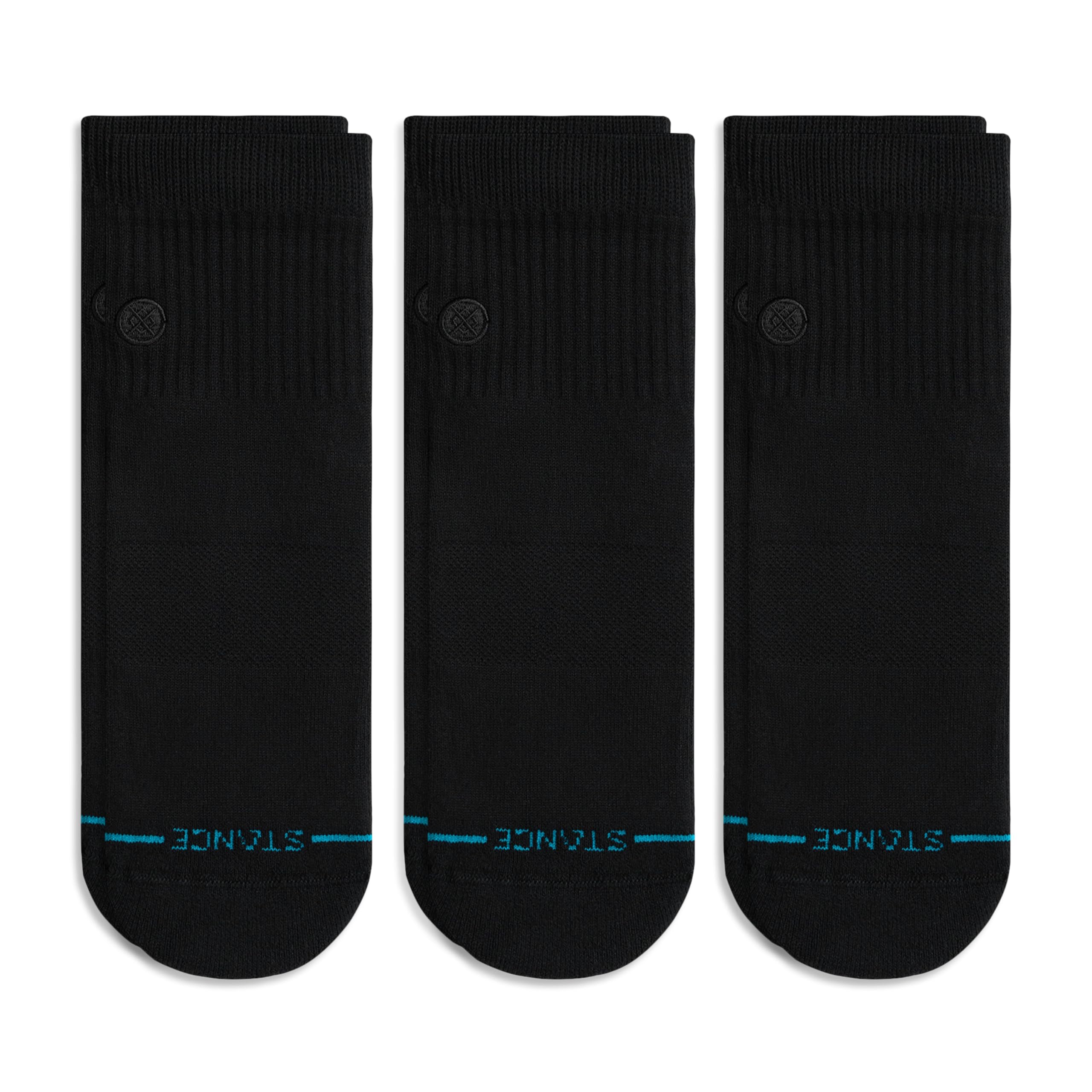 Stance Icon Quarter Socks 3-Pack for Men and Women