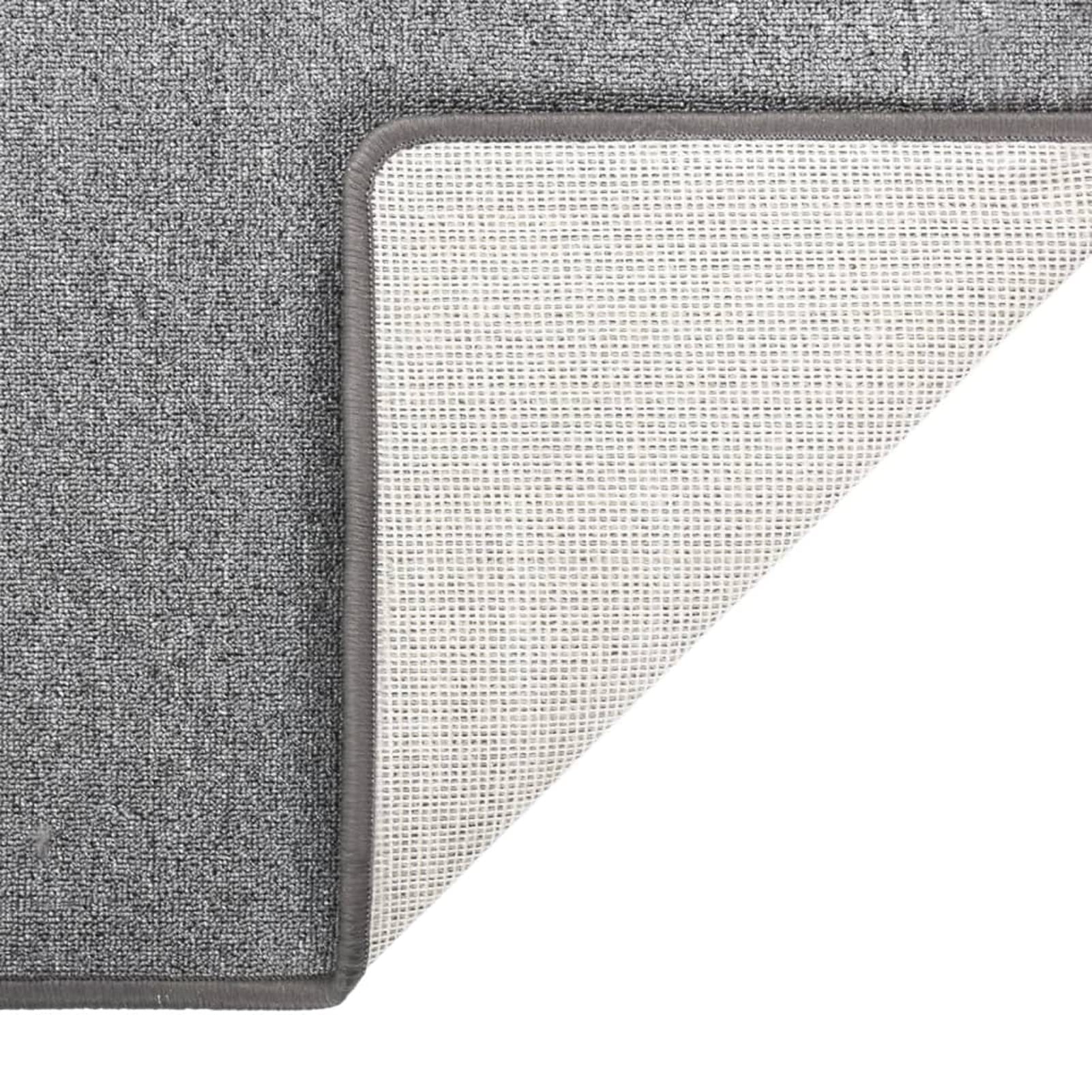 LAPOOH Zjxsneh Tapis de couloir anti-fatigue gris foncé 80 x 300 cm