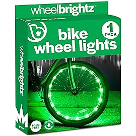 Brightz, Ltd. Wheel Brightz LED Bicycle Accessory Light (for 1 Wheel), Green