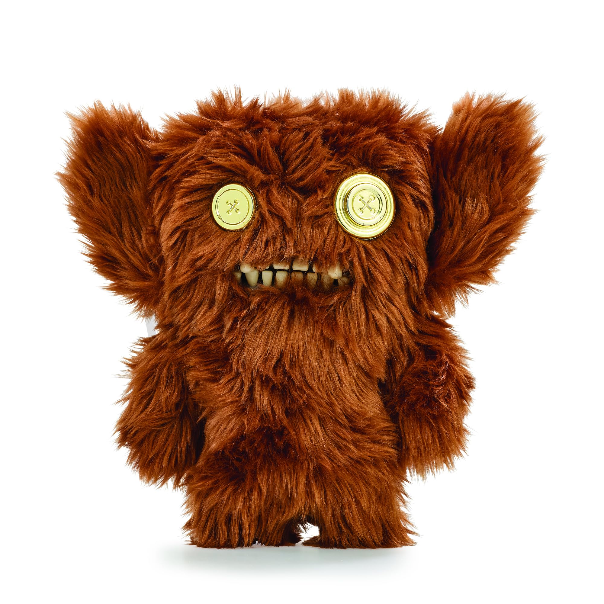 Fuggler Gold Fuggs by ZURU Funny Ugly Monster, Plush, Collectible, Toy (Grumpy Grumps - Eyes)