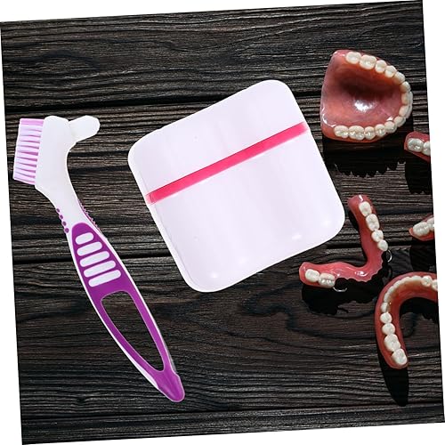 Miniatura 5 de ASAKKURA Estuche de retención portátil con cepillo de dientes, caja de almacenamiento a prueba de fugas para organizador de viaje falso, contenedor