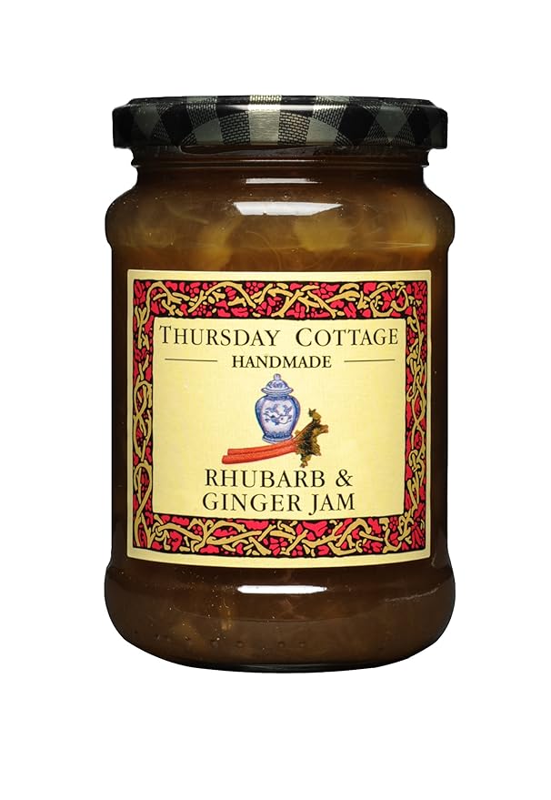 Thursday Cottage Rhubarb & Ginger Jam 340g Jams And