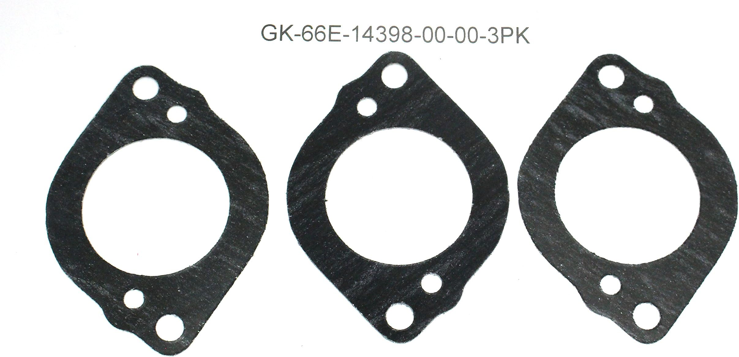 Aftermarket Yamaha Carburetor Carb Base Gasket 66E-14398-00-00 Compatible with Yamaha GP XL XLT 1200 800 3 Pack