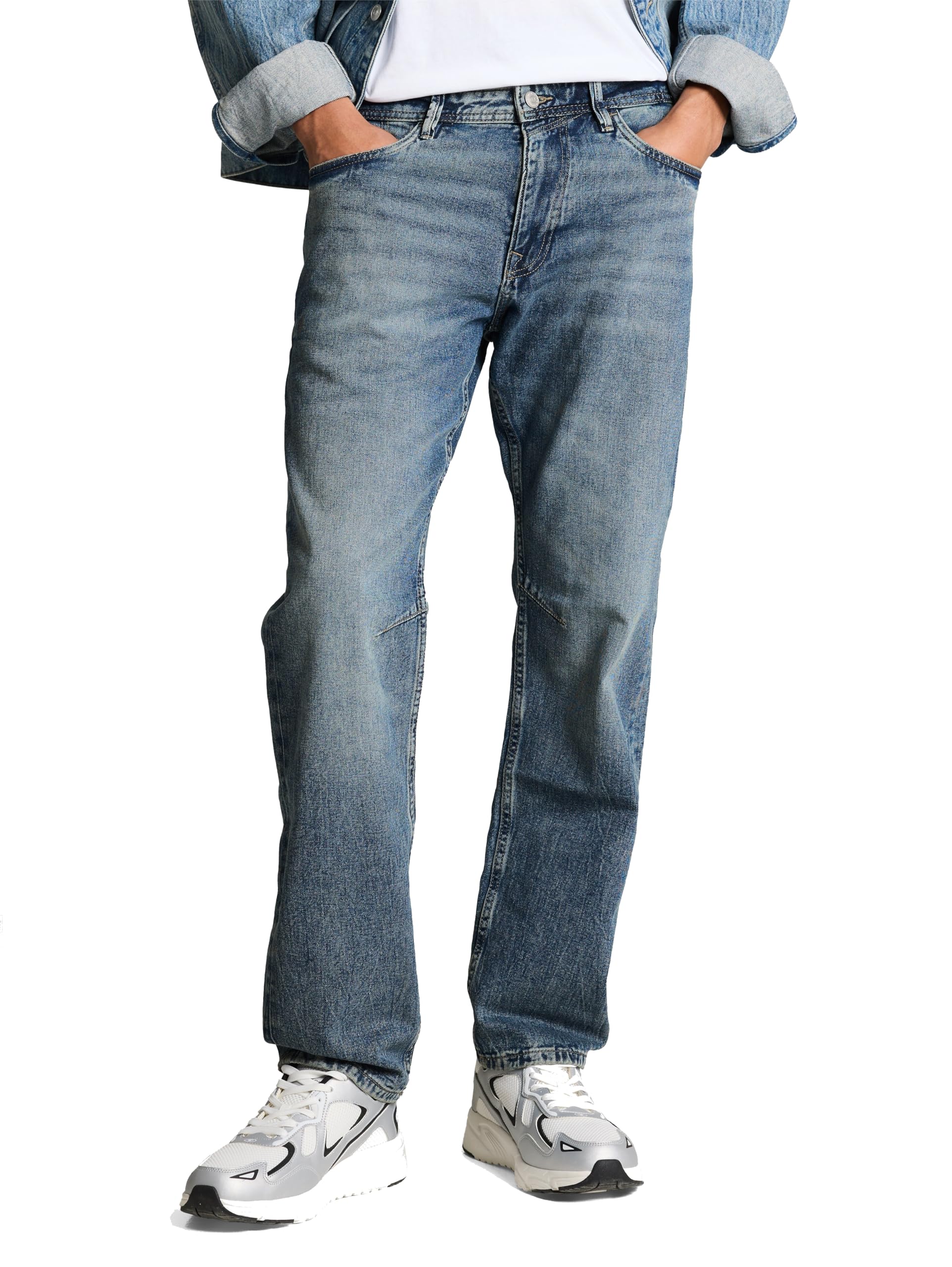 TOM TAILOR Denim Herren TTWAYLEN Relaxed Jeans
