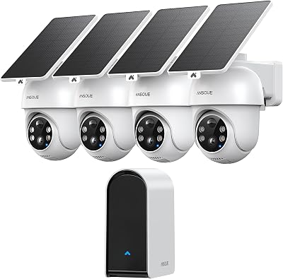 ANSQUE Wireless Outdoor Camera Kit