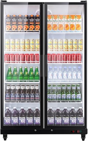Upstreman 27.1 Cu.Ft Commercial Display Refrigerator for Merchandiser, D271