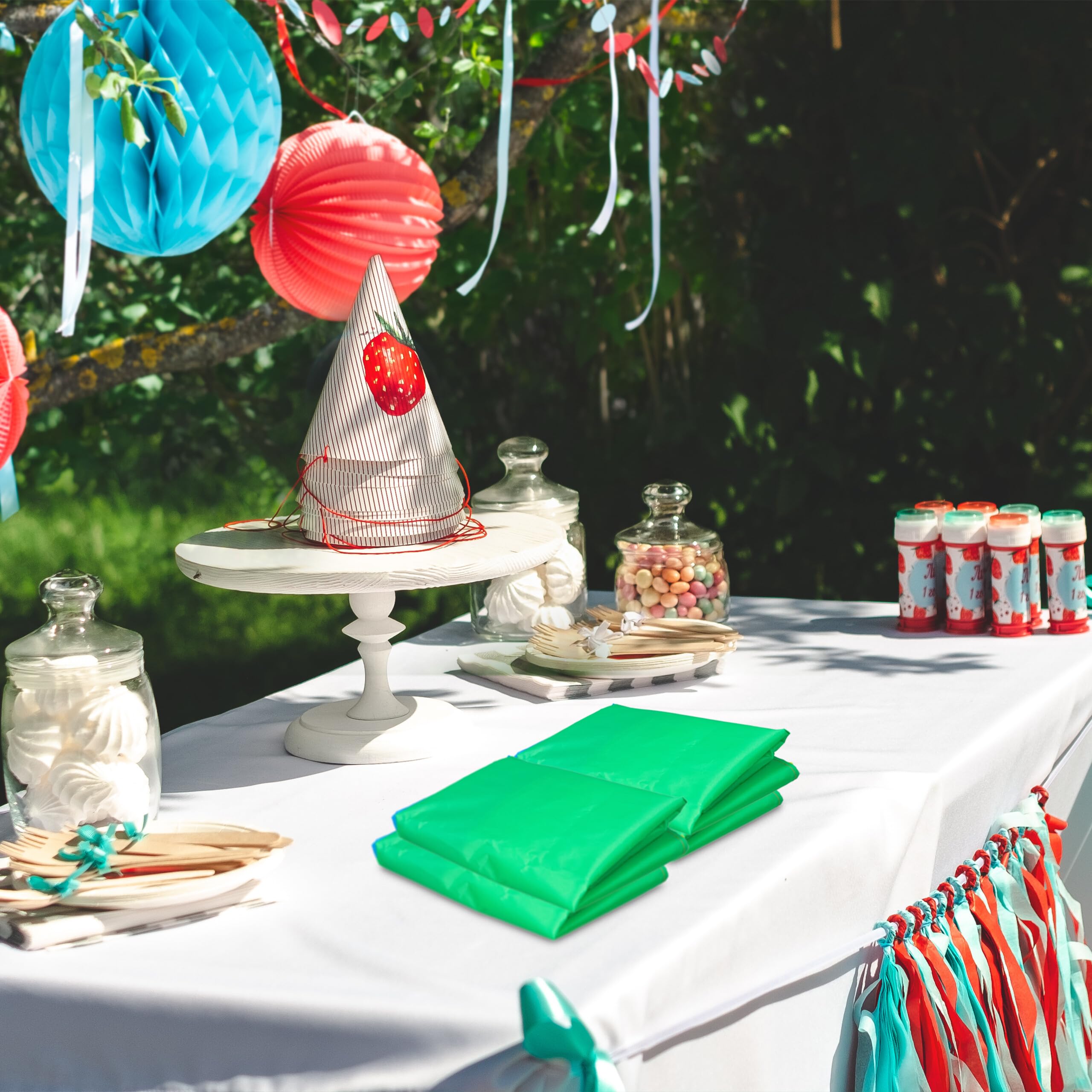 Relaxdays Corsa con 4 Sacchi da Salto, Gioco da Giardino per Bambini, Set per Feste di Compleanno, Poliestere, Colorato