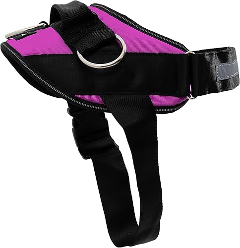 ShawnCo Arnés esencial para perro, chaleco sin tirones para mascotas con 3 clips para correa, sin estrangulamiento, reflectante, ajustable y