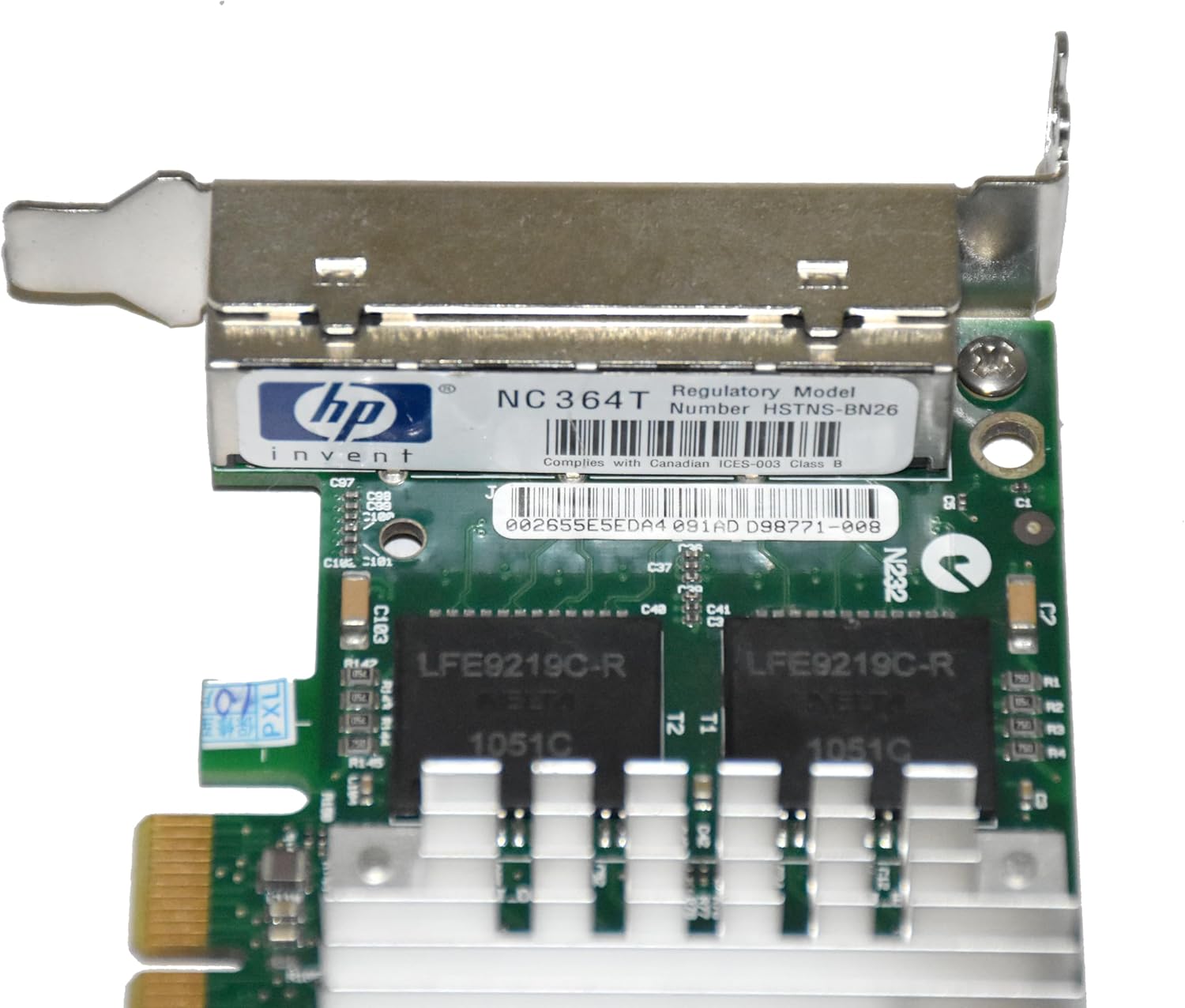 Intel PRO/1000 PT Quad Port LP Server Adapter