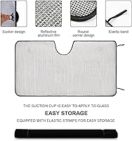 Vista 3 de I Am Groot - Parasol para parabrisas de automóvil, bloquea los rayos UV, mantiene el vehículo fresco, 55 x 30 pulgadas