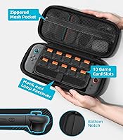 Vista 38 de TiMOVO Carrying Case for Nintendo Switch 2 (2025), Large Capacity Protective Hard Shell Portable Travel Case Pouch for Switch 2, with 10 Game Card