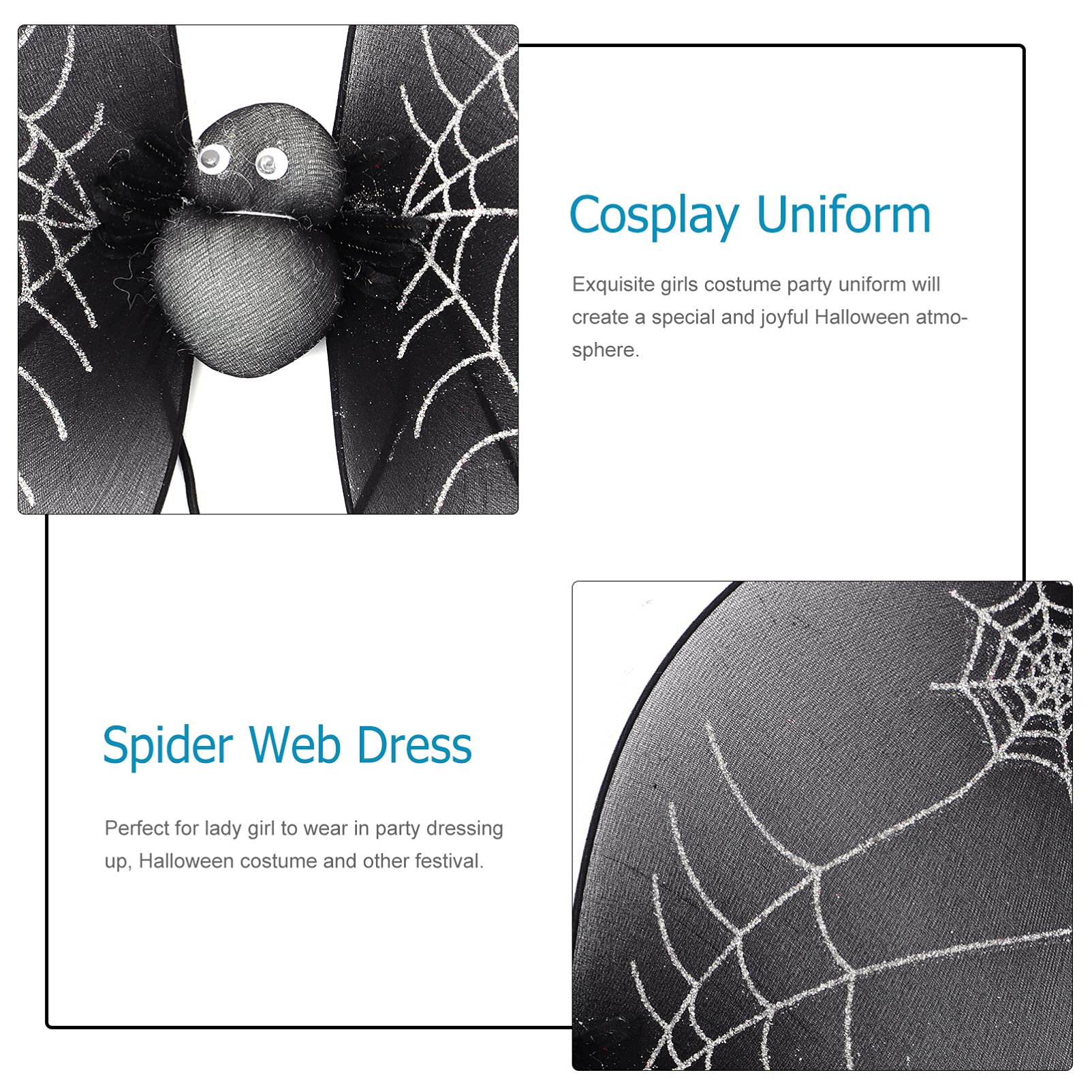 LIFKOME 16pezzi Costume Cosplay Per e Gonna Tulle Per Halloween Per e Tematici