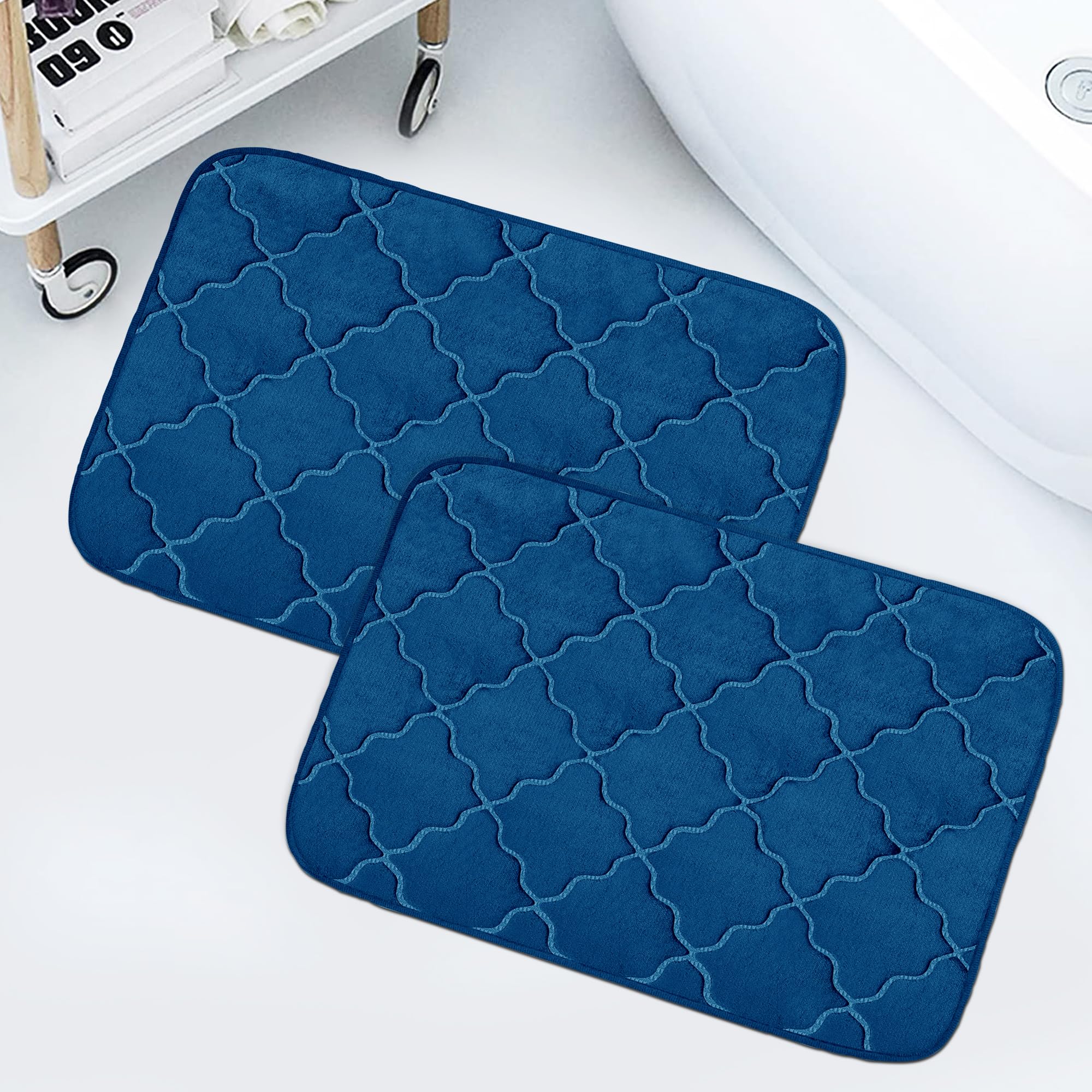 See full amazon price history chart for Story@Home Bathroom mat | Rubber Anti-Slip Microfiber Bath Mat | Memory Foam Essential Bathroom Mat | Quatre Foil Design | Long Lasting & Ultra-Absorbent | 60 x 40 cm (Peacock Blue) Story@Home Bathroom mat | Rubber Anti-Slip Microfiber Bath Mat | Memory Foam Essential Bathroom Mat | Quatre Foil Design | Long Lasting & Ultra-Absorbent | 60 x 40 cm (Peacock Blue) (B0D7W8711C) Amazon Price History, Amazon Price Tracker