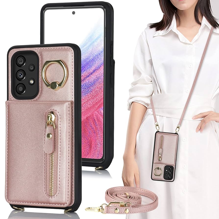 Amazon.co.jp: icovercase A53 5g galaxy ケース ショルダー