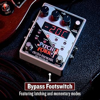 ギター Electro-Harmonix Pitch Fork+ Amazon.com: Electro-Harmonix Pitch Fork Plus Polyphonic Pitch