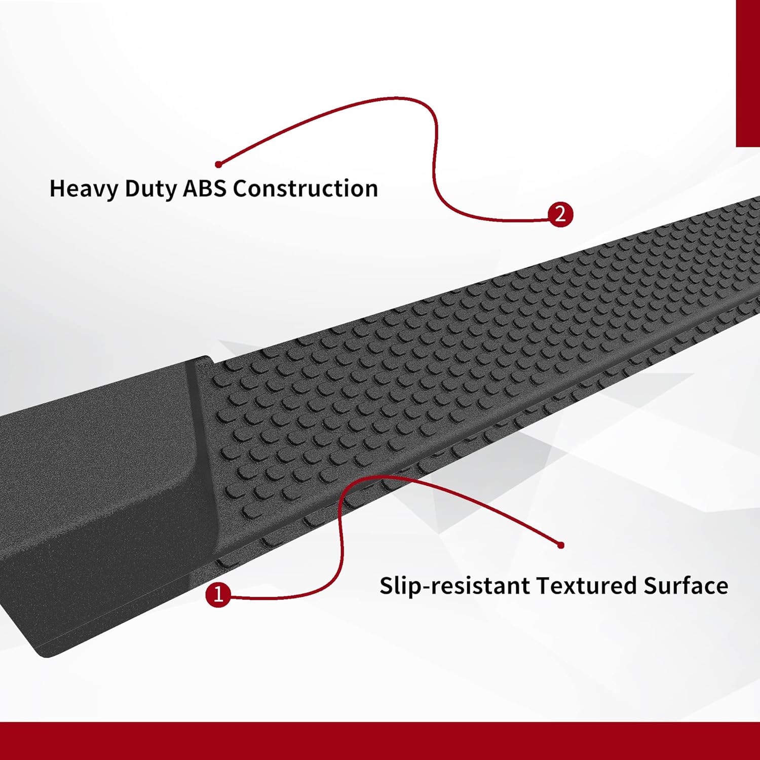 YITAMOTOR 6 inches OE Style Running Boards, Side Steps Compatible for 2018-2026 Jeep Wrangler JL 4-Door Black, Nerf Bars (Excl JK Model)