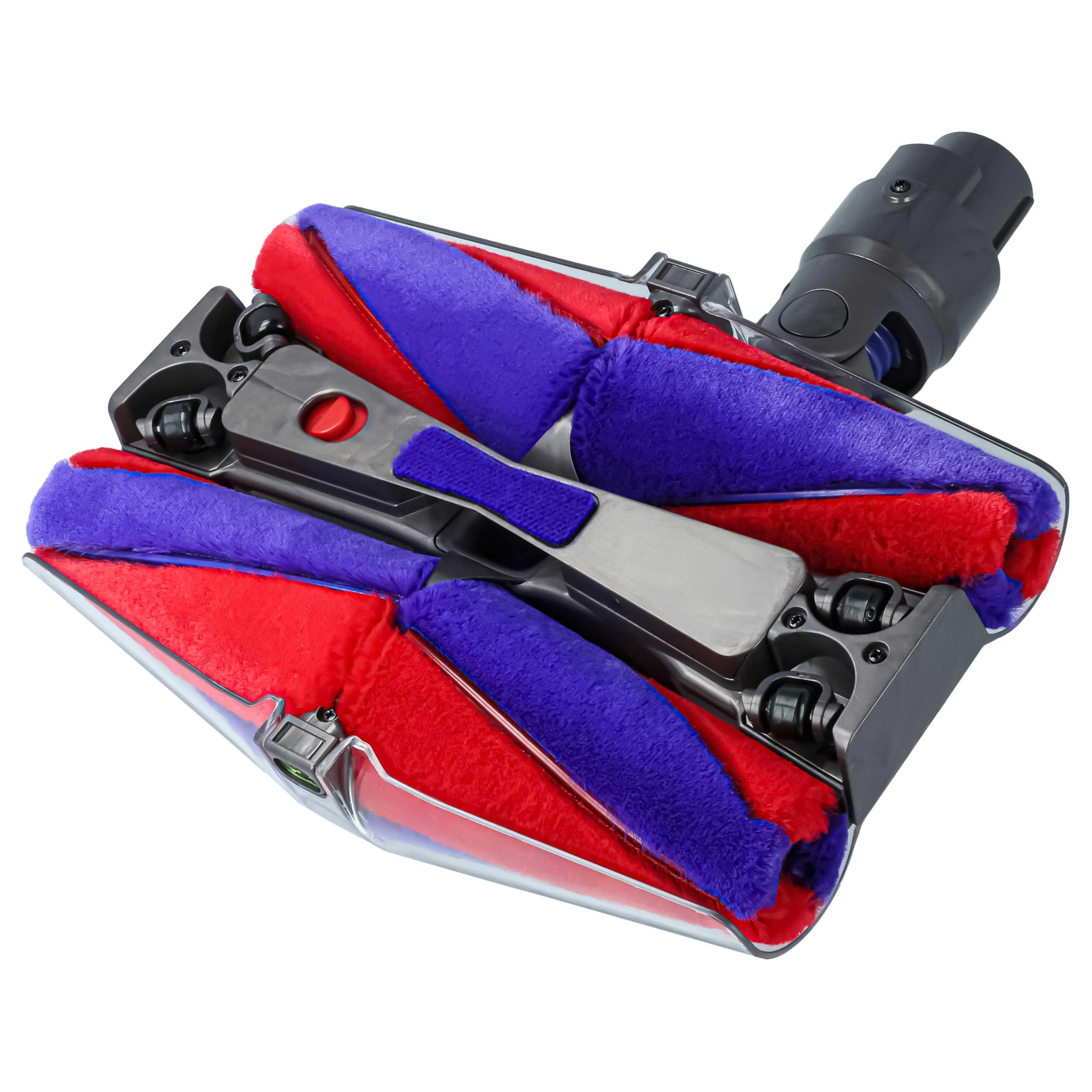 vhbw Staubbürste Möbelbürste kompatibel mit Dyson V12 | V7, V8, V11, V15, V16 Staubsauger mit Rundanschluss 35 mm - 23,2cm