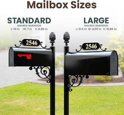 Miniatura 5 de Charleston sistema de buzón y poste