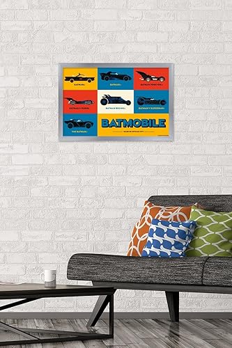 Miniatura 2 de Trends International DC Comics Batman 85th Anniversary - Minimalist The Batmobiles Wall Poster