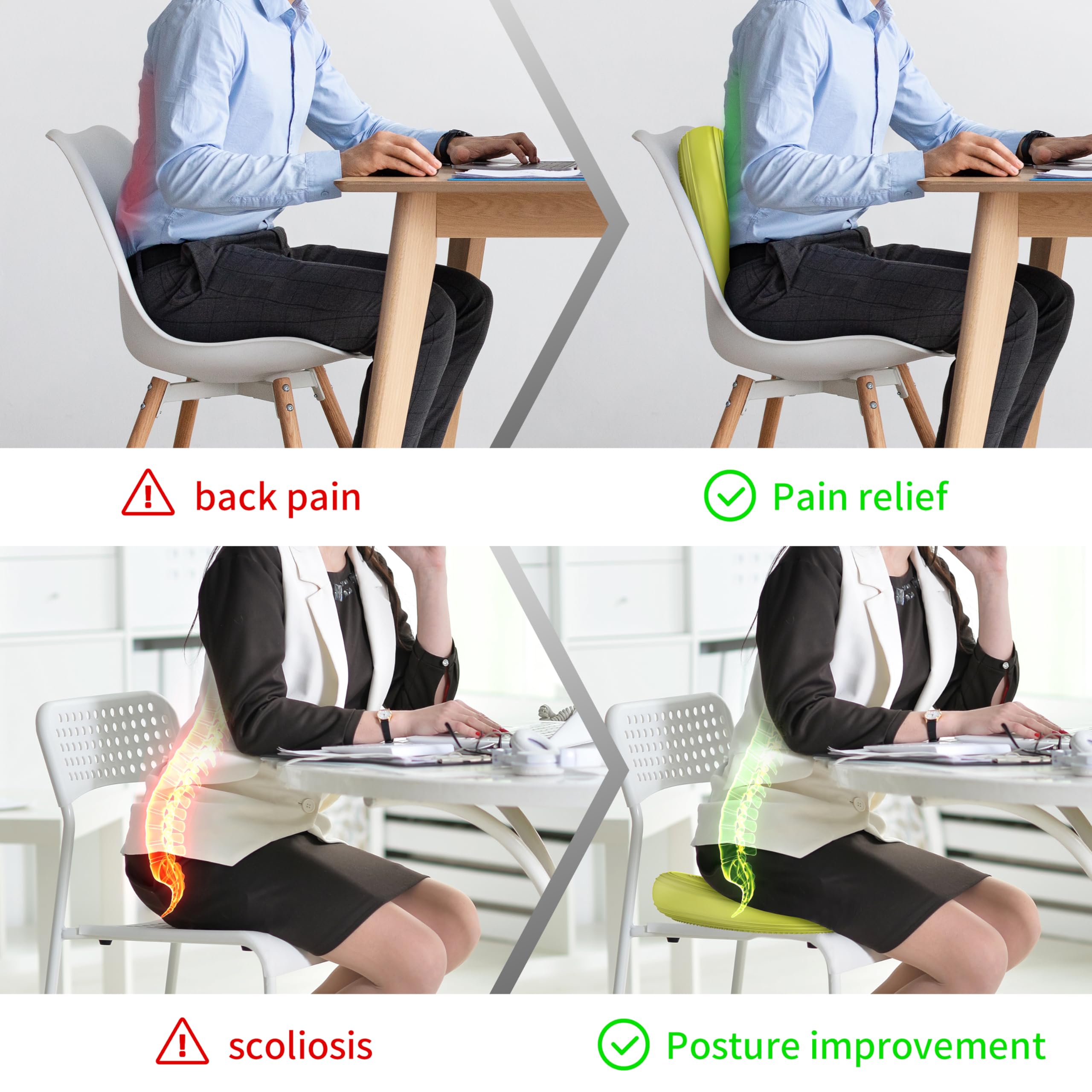 PROIRON Cuscino Propriocettivo, Pedana Propriocettiva, Medusa Propriocettiva, Tavoletta Propriocettiva Gonfiabile per Equilibrio Include Pompa per Allenamento di Schiena Palestra in Casa
