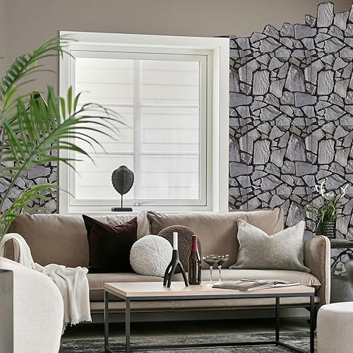 Miniatura 4 de Papel tapiz 3D para despegar y pegar, papel tapiz 3D para despegar y pegar, paneles de pared 3D, paneles de pared decorativos autoadhesivos