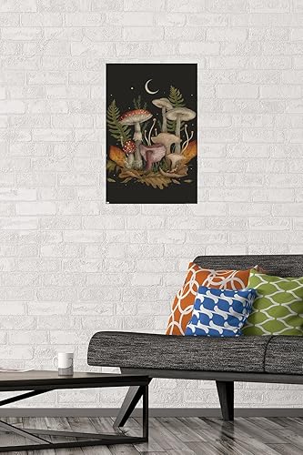 Miniatura 8 de Trends International Dibujo episódico - Cartel de pared de hongos otoñales