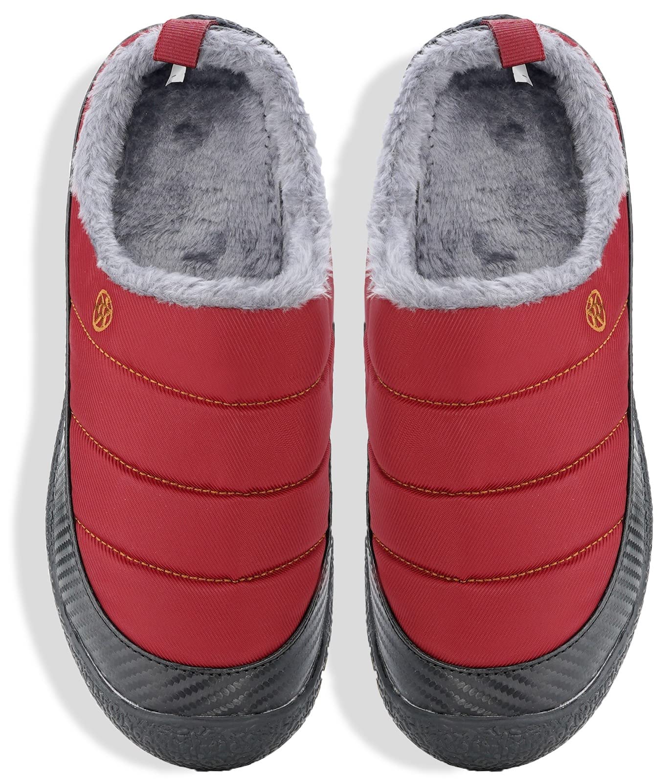 Gaatpot Unisex Pantofole Invernali Caldo Peluche Slippers Ciabatta da Casa Morbido Antiscivolo Piatto Cotoneinfradito Scarpe 36EU-46EU