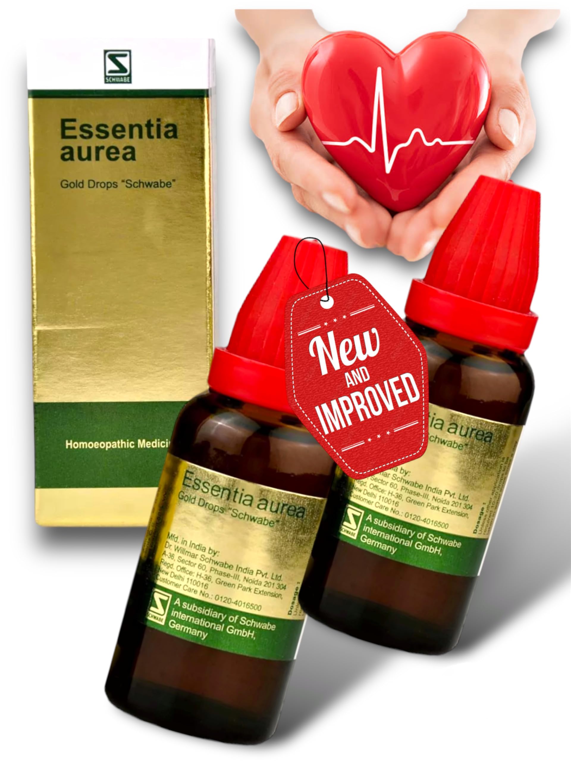 Schwabe Essentia Aurea Gold Drops - SET OF 2 Bottles (B0BW4P7G6P) Amazon Price History, Amazon Price Tracker