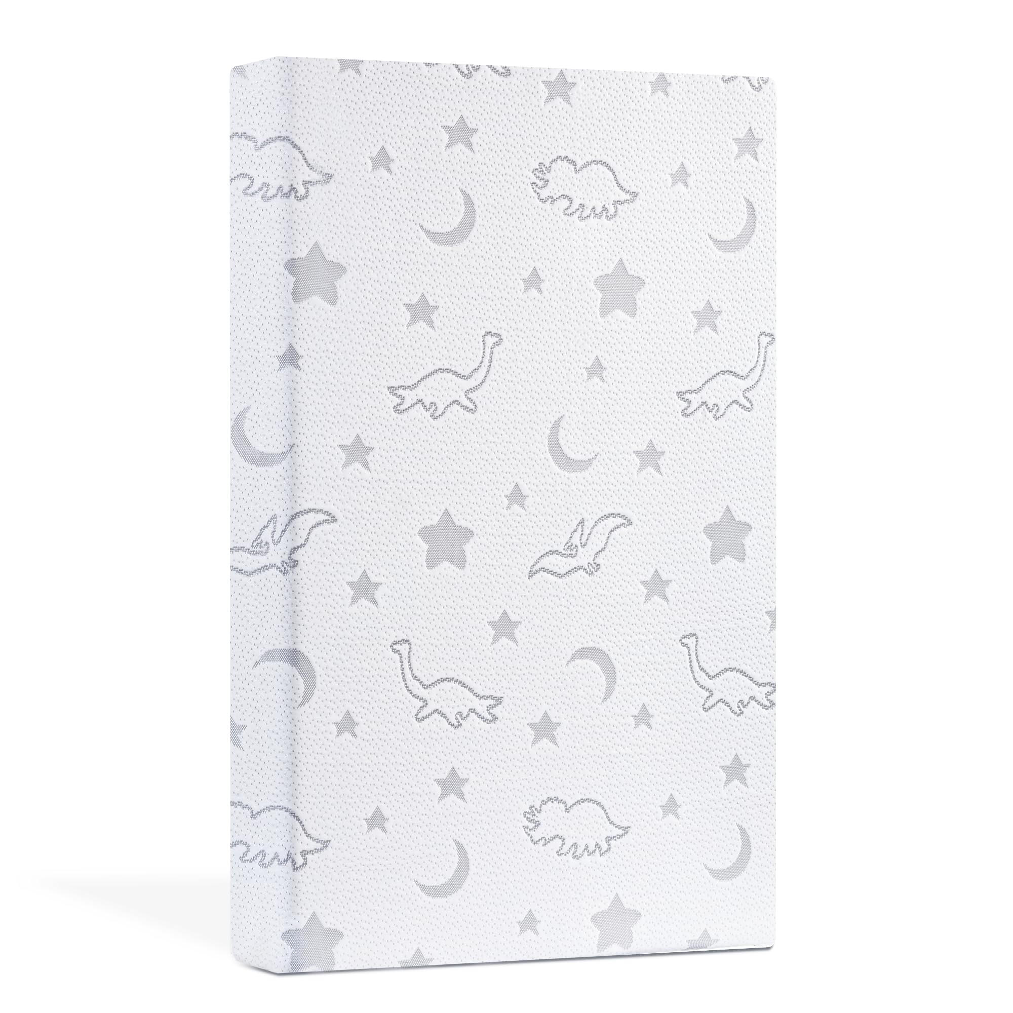 Pack and Play Mattress 38"x26", Double-Layer Pack n Play Mattresses Crib Mattress with Breathable Soft Removable Washable Cover for Baby Toddler