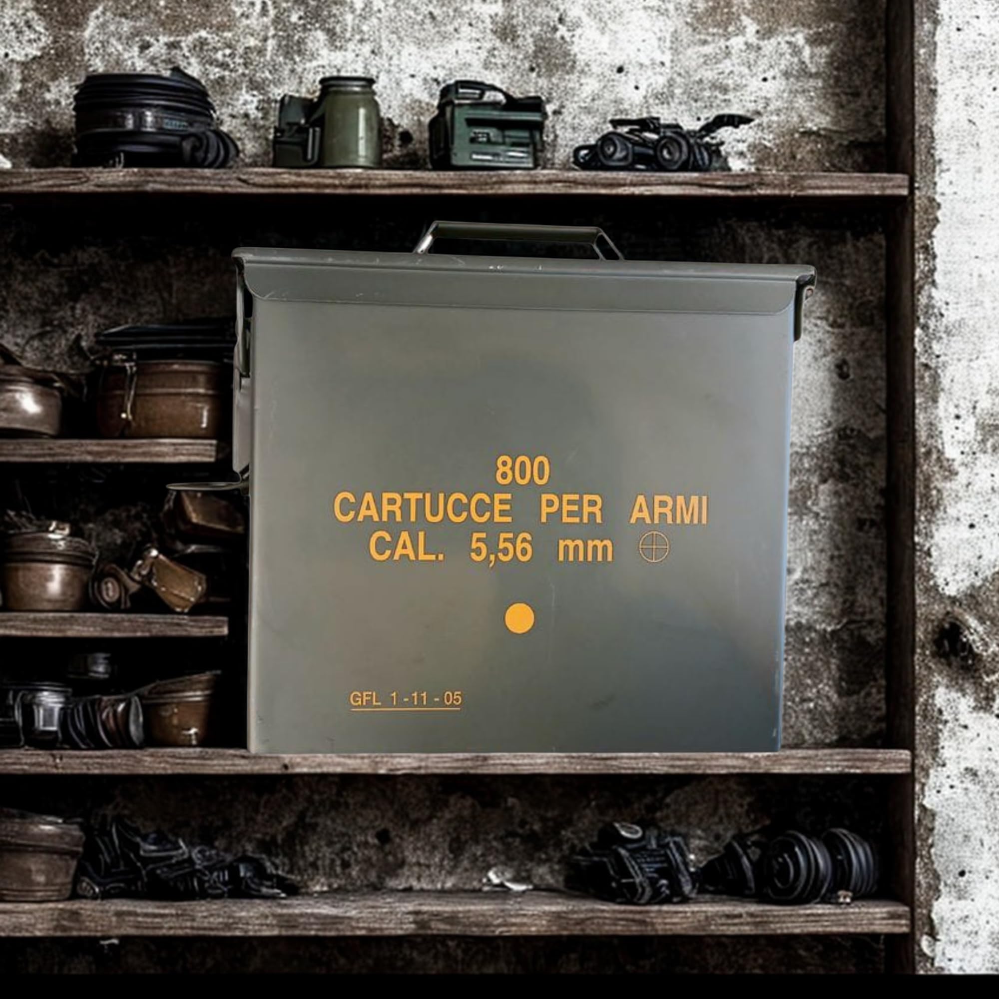 Adesivi Per Armi E Munizioni, Decalcomanie Per Scatola Di Sicurezza, Pacchetto Da 2 WT, Vinile Bianco/nero - Foto 5
