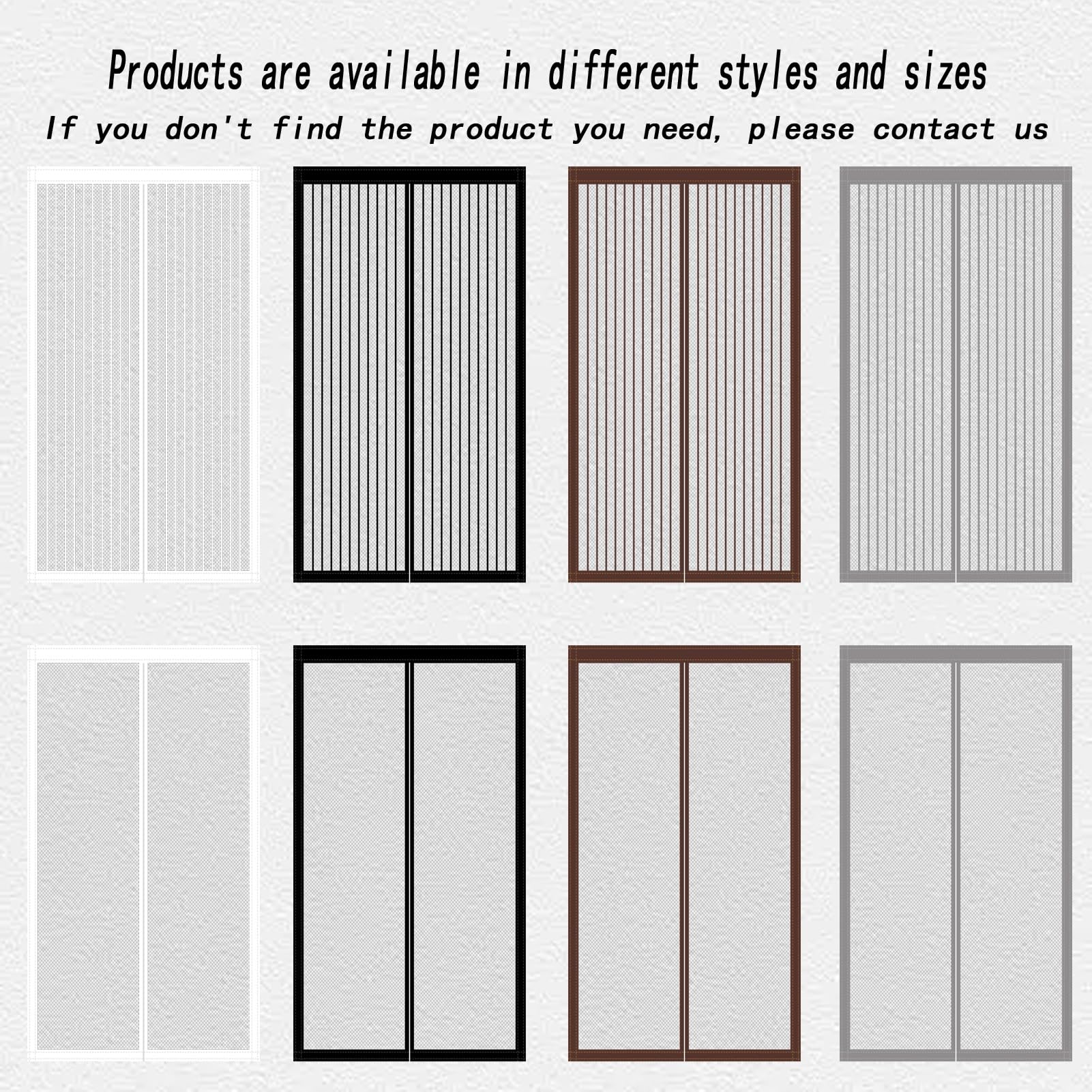 Zanzariera Magnetica 244 x 265 cm Non È Necessario Praticare Fori Zanzariera per Porte Del Balcone Chiusura Automatica Proteggete La Vostra Famiglia Dalle Zanzare, Nero