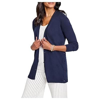 NIC+ZOE Destination Button Cardigan Women