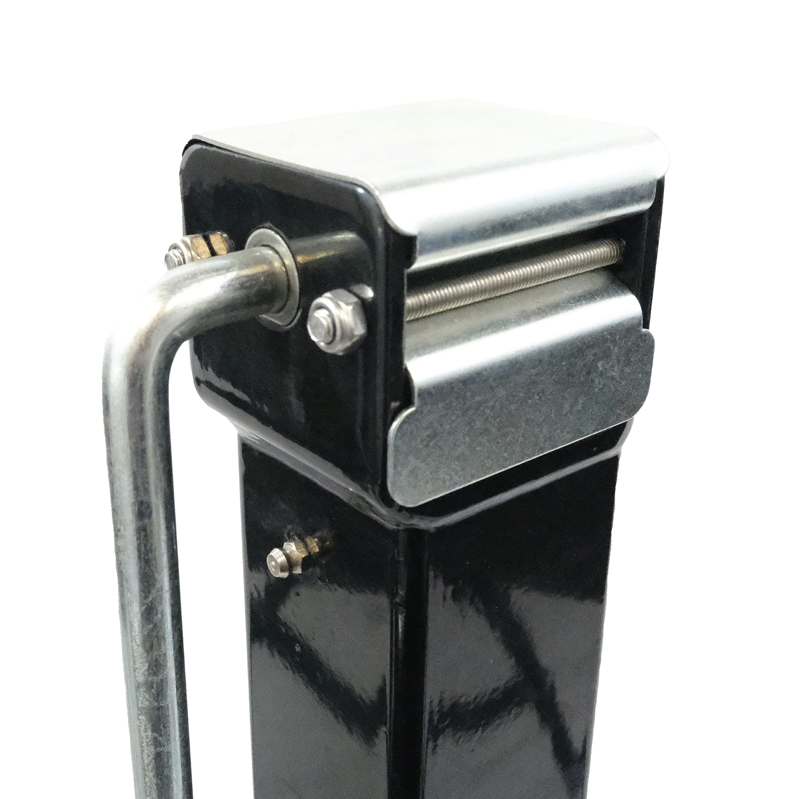 OMOONS Swivel Trailer Jack Trailer Weld On Jack Side Wind Loose Handle 2250KG 10" Lift Pipe
