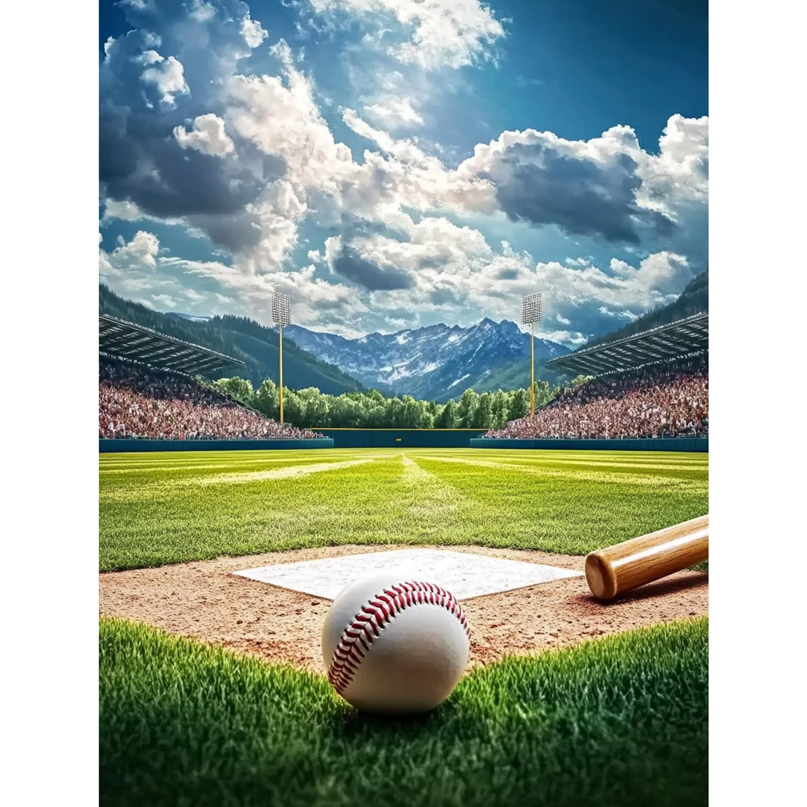 Baseball Diamond Art Painting Kit - 5D DIY Craft -1 Baseball Diamond Art Painting Kit - 5D DIY Craft -1