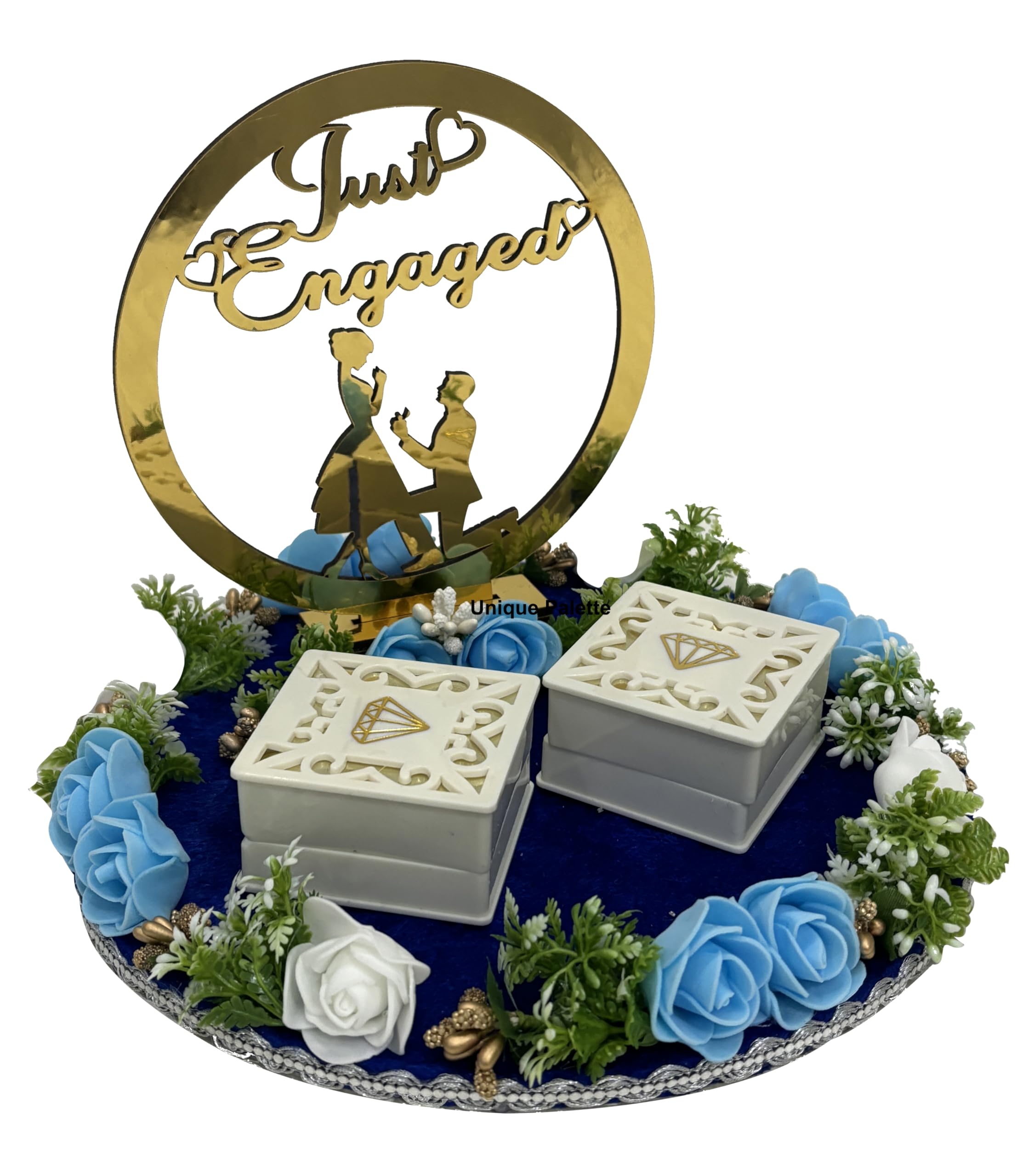 See full amazon price history chart for Unique Palette Wood Beautiful Blue Just Engaged Wedding Square Ring Platter | Wedding Ring Platter | Marriage Decor | Engagement Tray Unique Palette Wood Beautiful Blue Just Engaged Wedding Square Ring Platter | Wedding Ring Platter | Marriage Decor | Engagement Tray (B0BQF14D14) Amazon Price History, Amazon Price Tracker