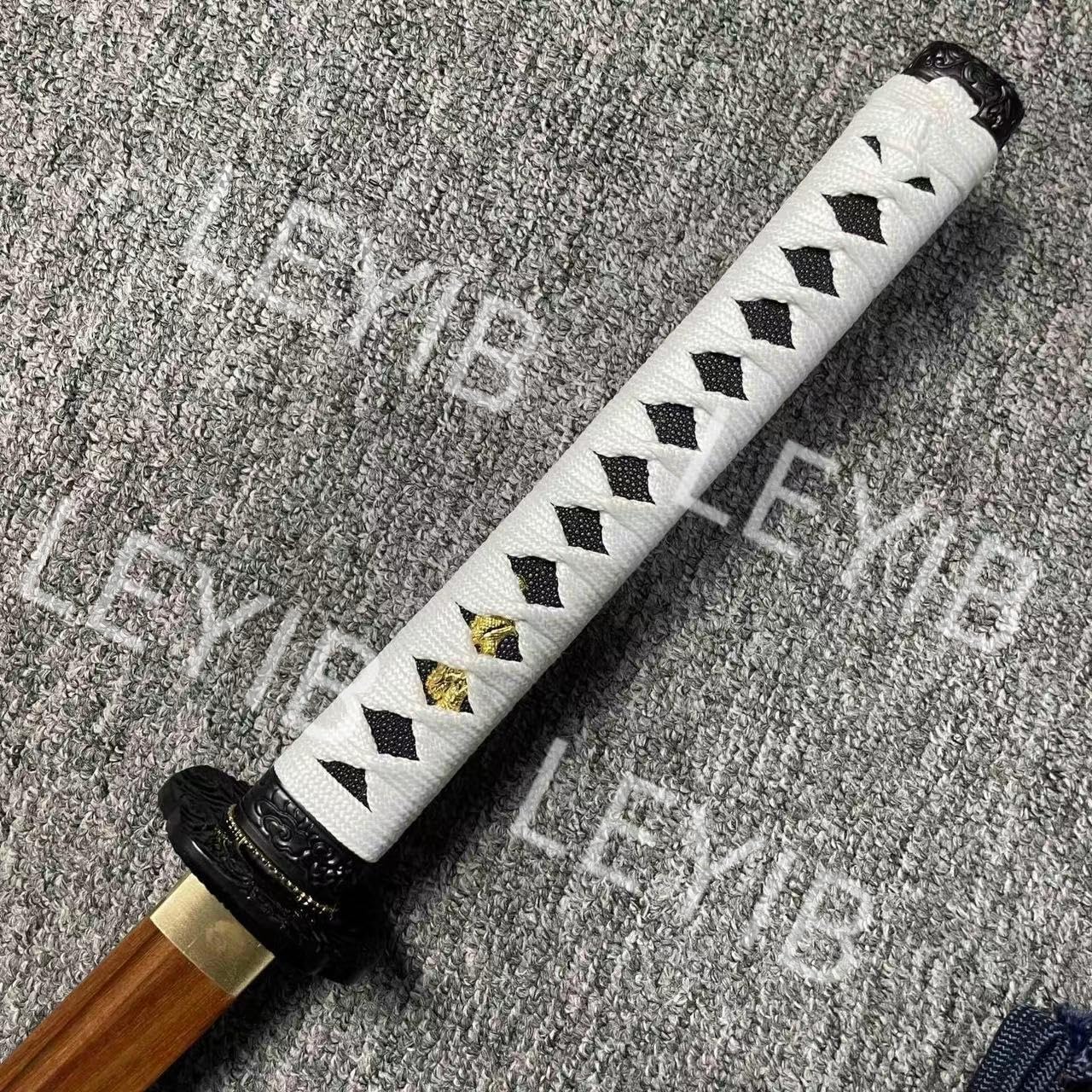26寸T10焼刃日本三色研【無双ゴースト】古兵器 刀装具 日本刀 模造刀 居合刀 26寸T10焼刃日本三色研【無双ゴースト】古兵器 刀装具 日本刀