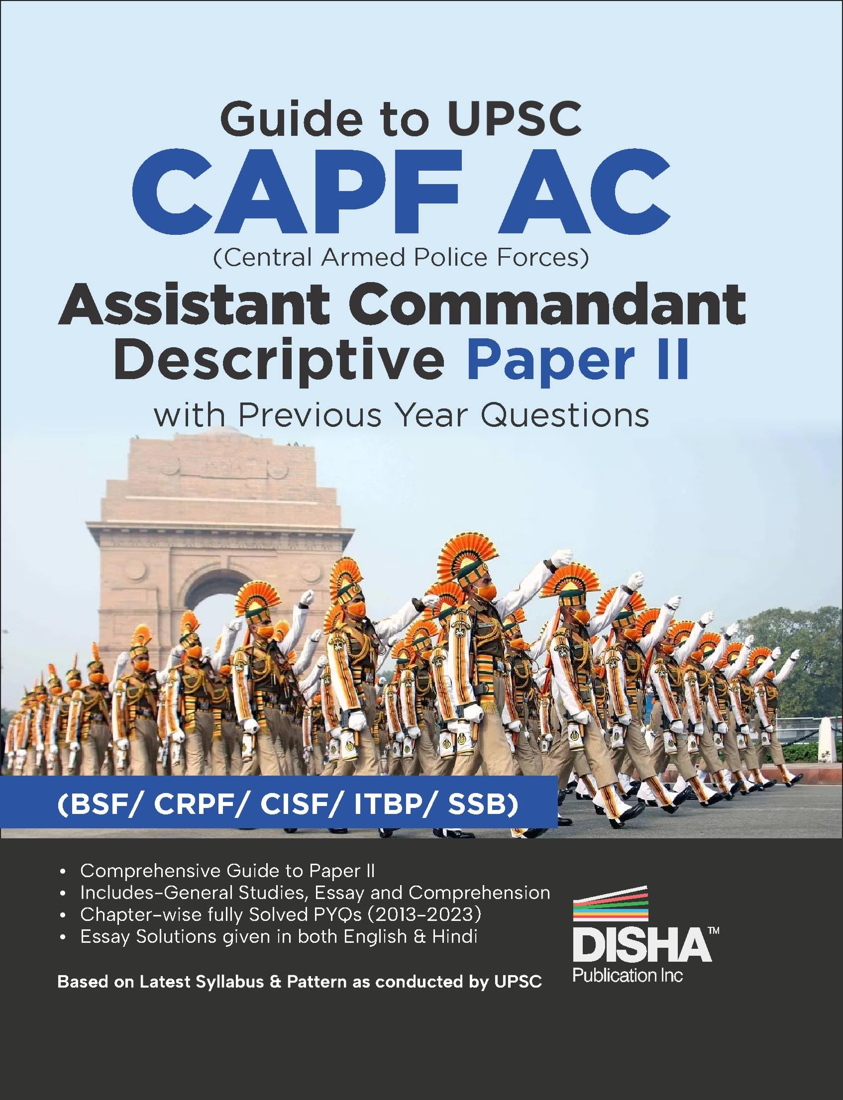 Guide to UPSC CAPF AC Central Armed Police Forces Assistant Commandant ...