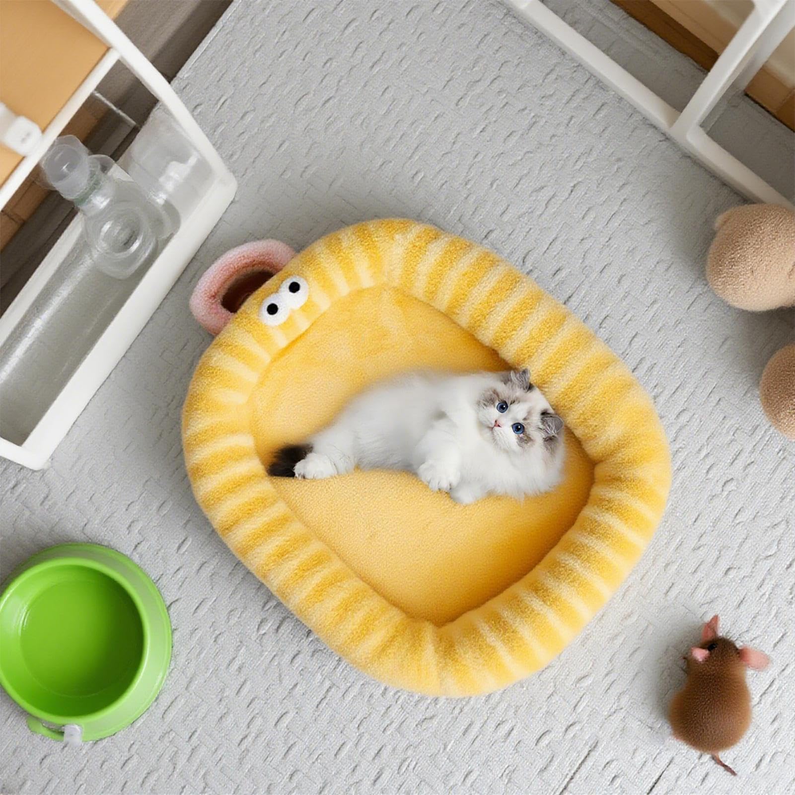Camitas para Gatos Sofá Cálido para Gatos Y Cama para Cachorros