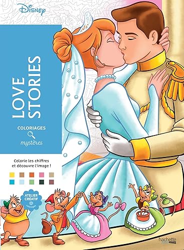 Coloriages mystères Disney - Love Stories