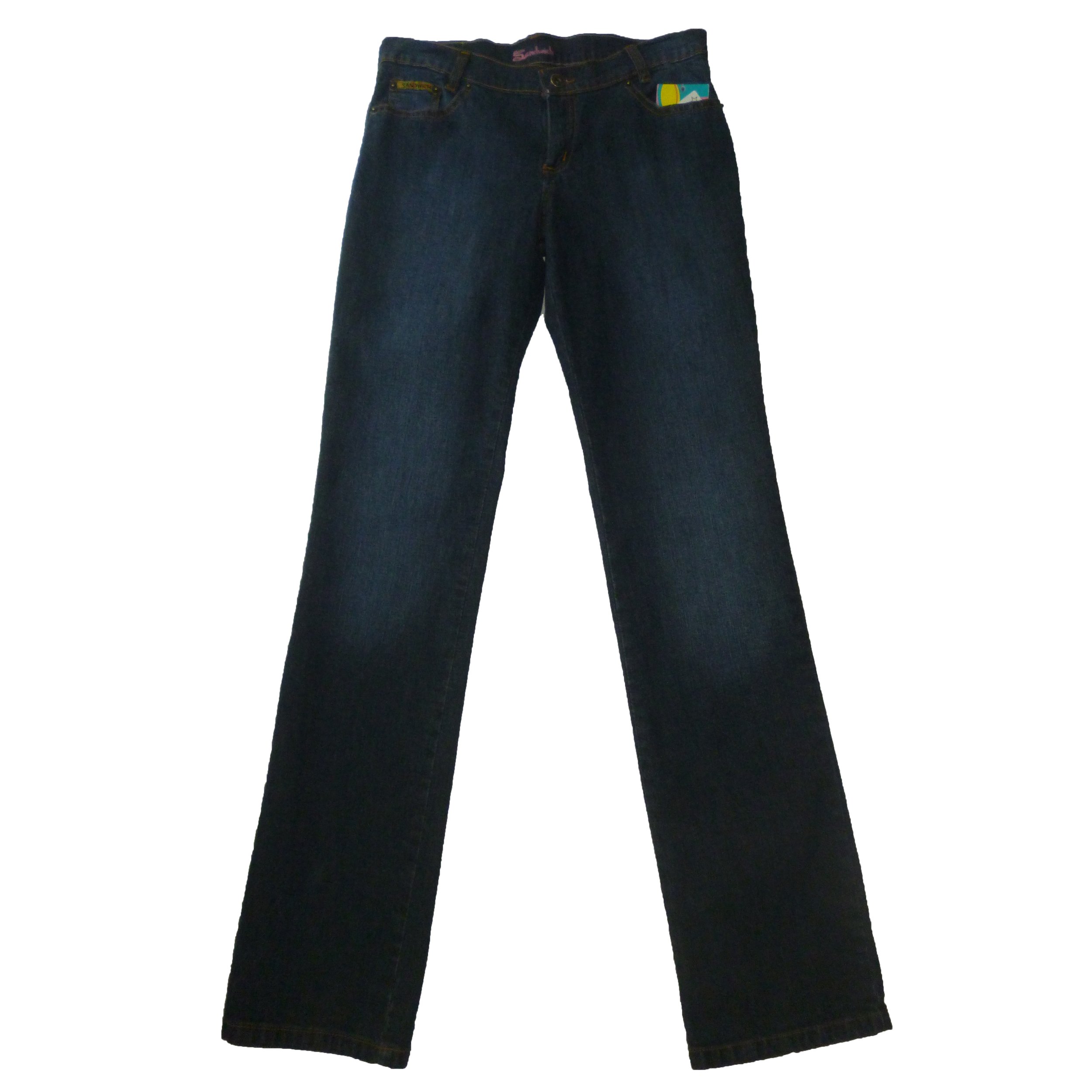 Pantalones vaqueros para niño Sandwich azul de 14 años duraderos 3
