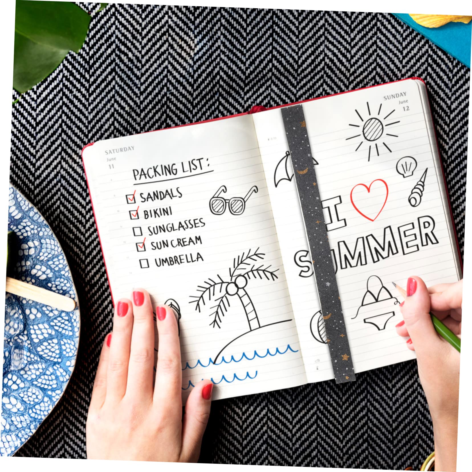 Operitacx 27rotoli Nastro Adesivo Decorativo Washi Per Scrapbooking Di Carta Per Fai Da Te Con Design Di Stelle e Facile Da Strappare e Riutilizzare Per Diari e Decorazioni