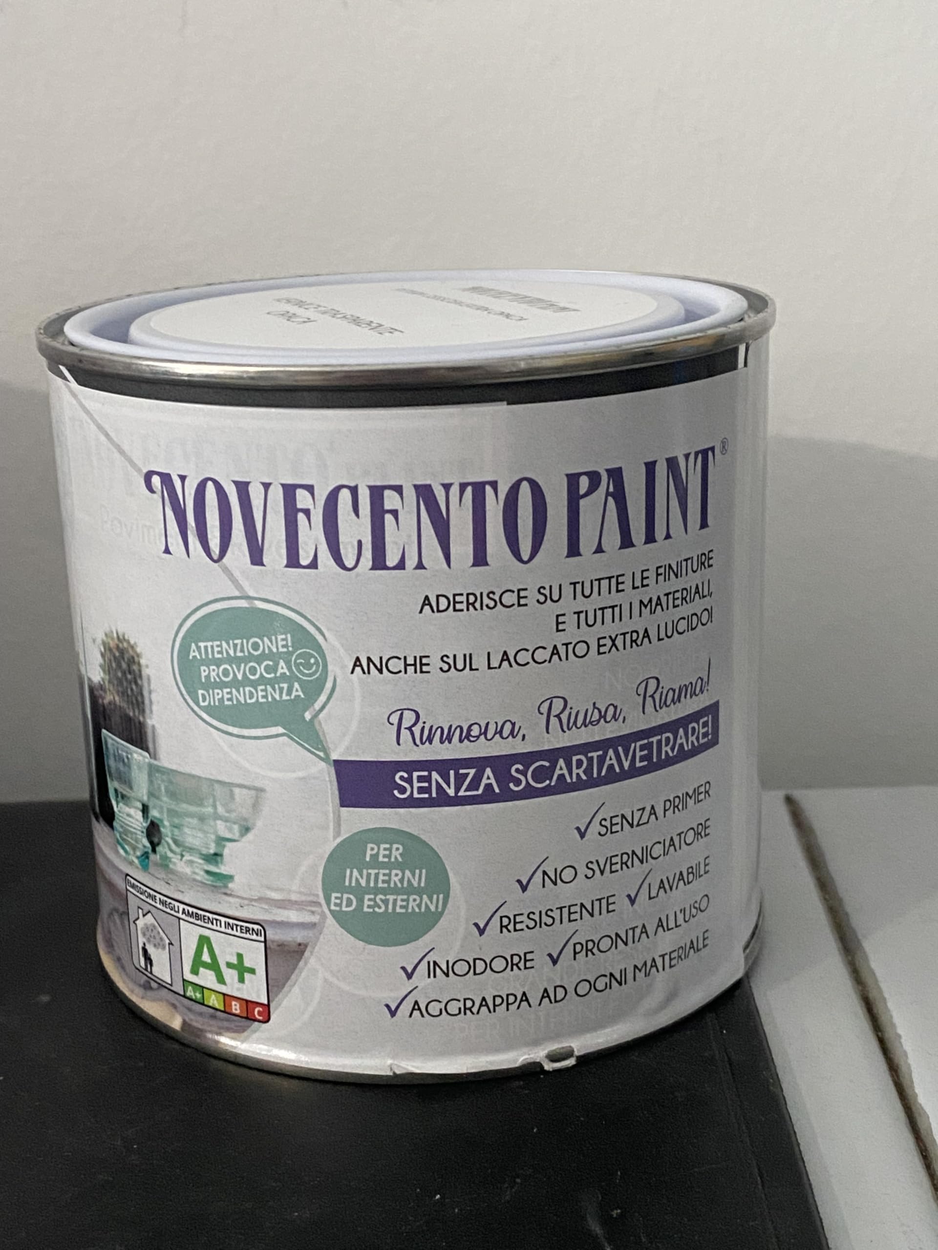Novecento Paint TRASPARENTE OPACO 500ML
