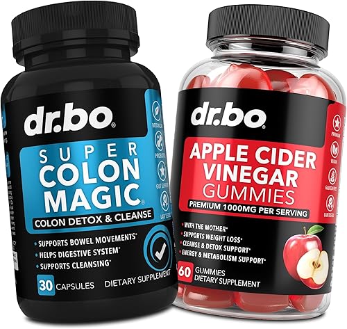 Gomitas de vinagre de sidra de manzana para desintoxicación y ACV para limpieza de colon de 15 días, pastillas de limpieza de colon de 15 días,